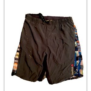 Reebok shorts with built in compression shorts